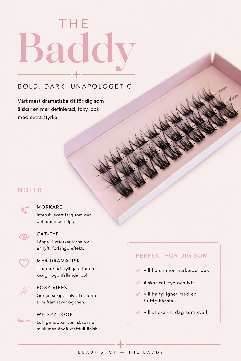 Beautishop DIY Eyelash Clusters Kit