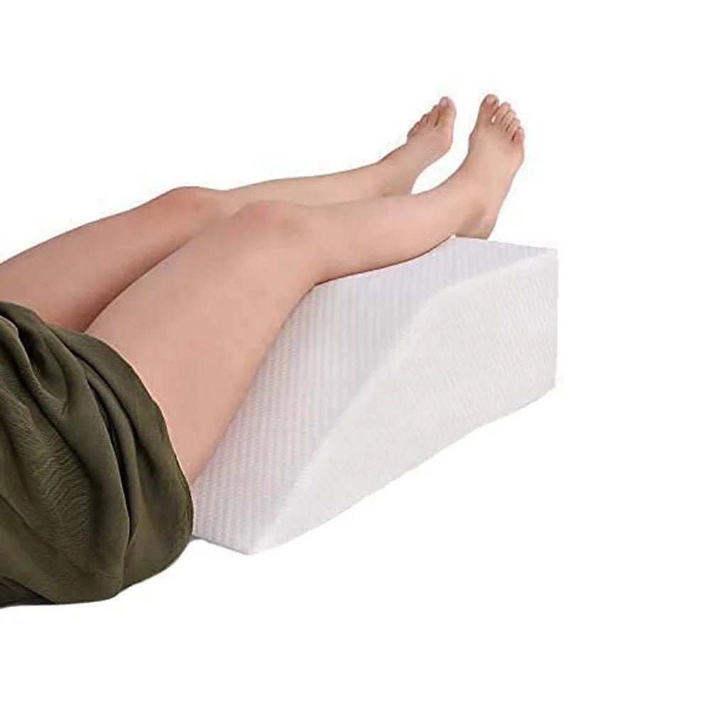 Ergonomisk knä/rygg kudde/VIT