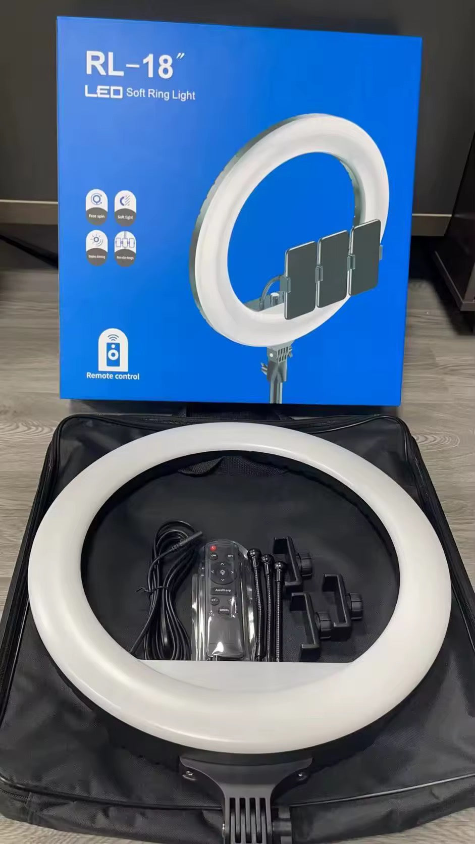 LED RING LIGHT 18 INCH