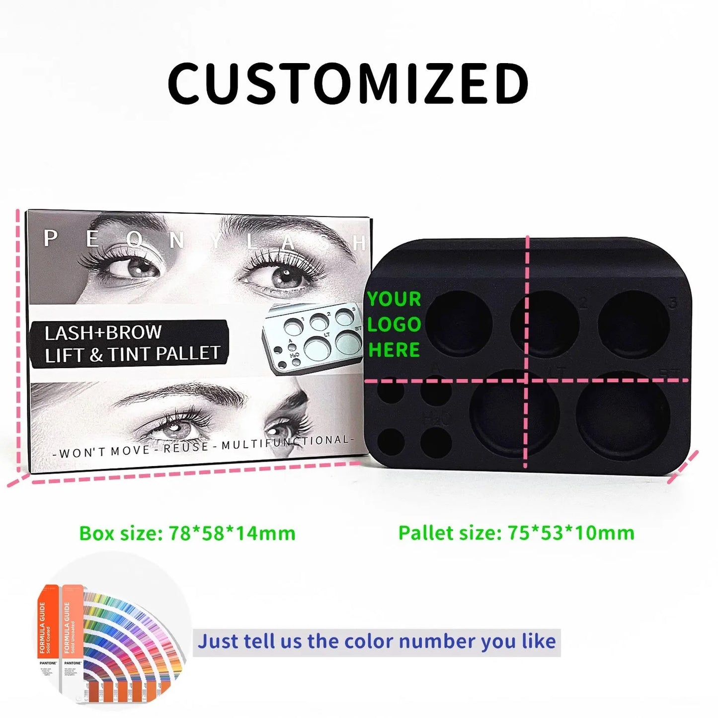 Silicon pallet Lashlift