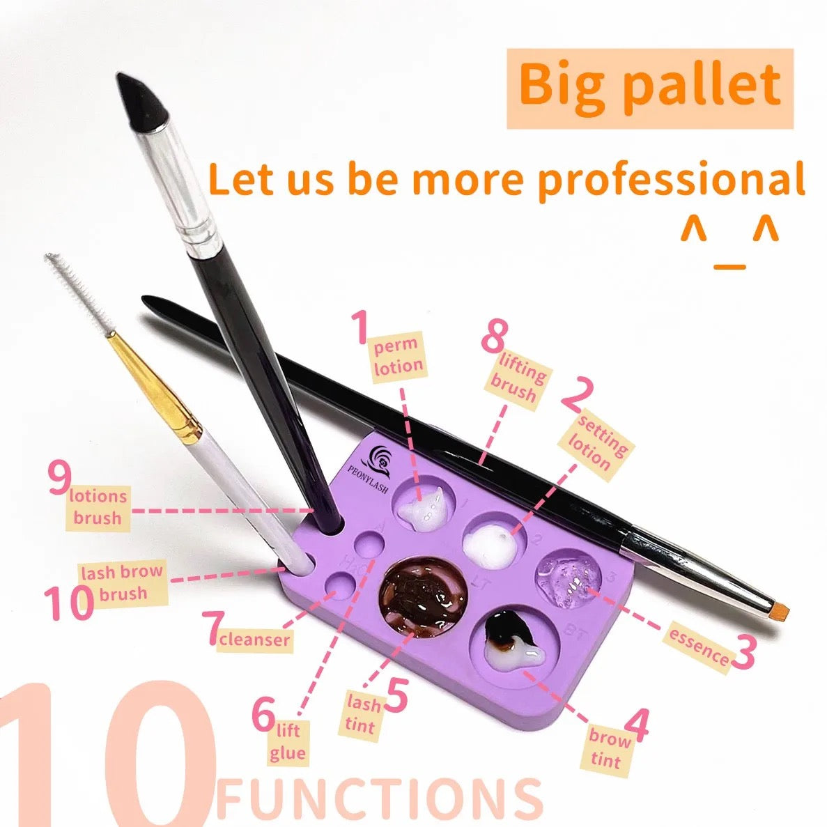 Silicon pallet Lashlift