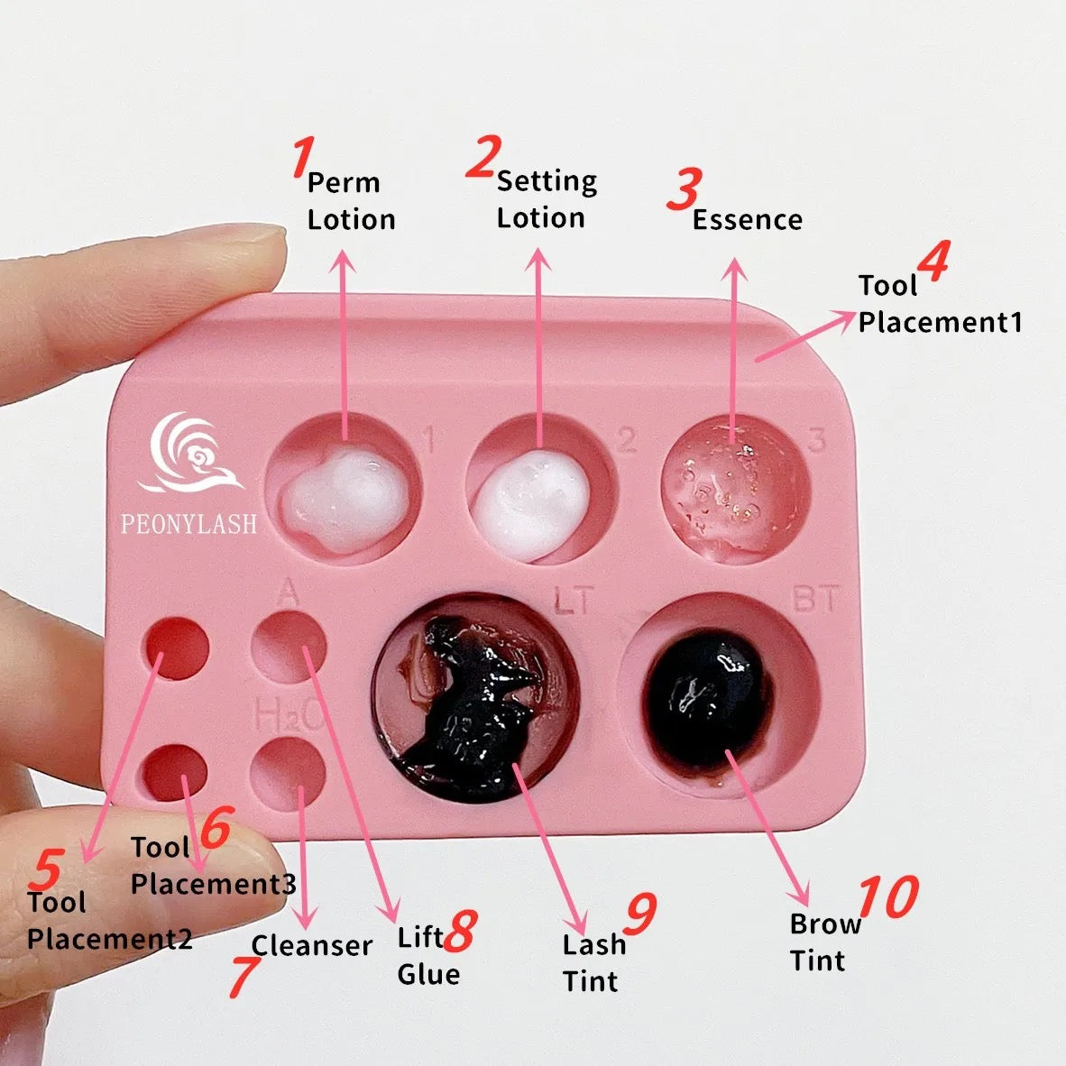 Silicon pallet Lashlift