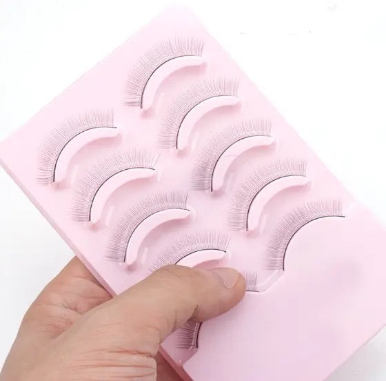 Träningsfransar Rosa ( 5 par )