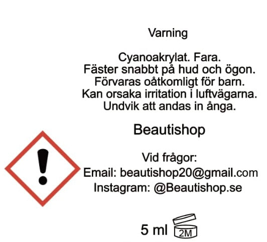 Beautishop Fast Glue (Bästsäljare!)