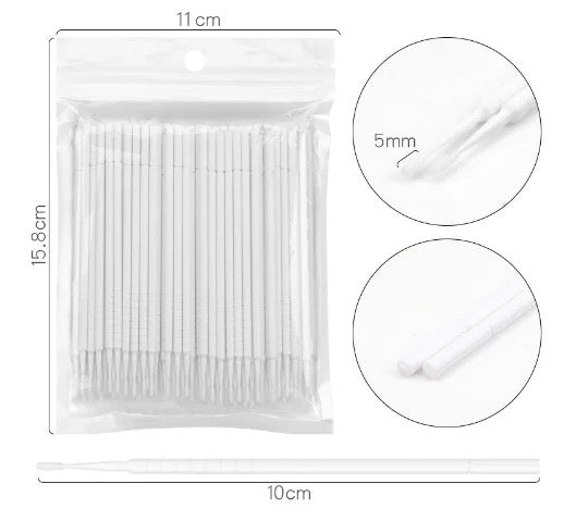 Micro Fiber Brusches - 100 pack