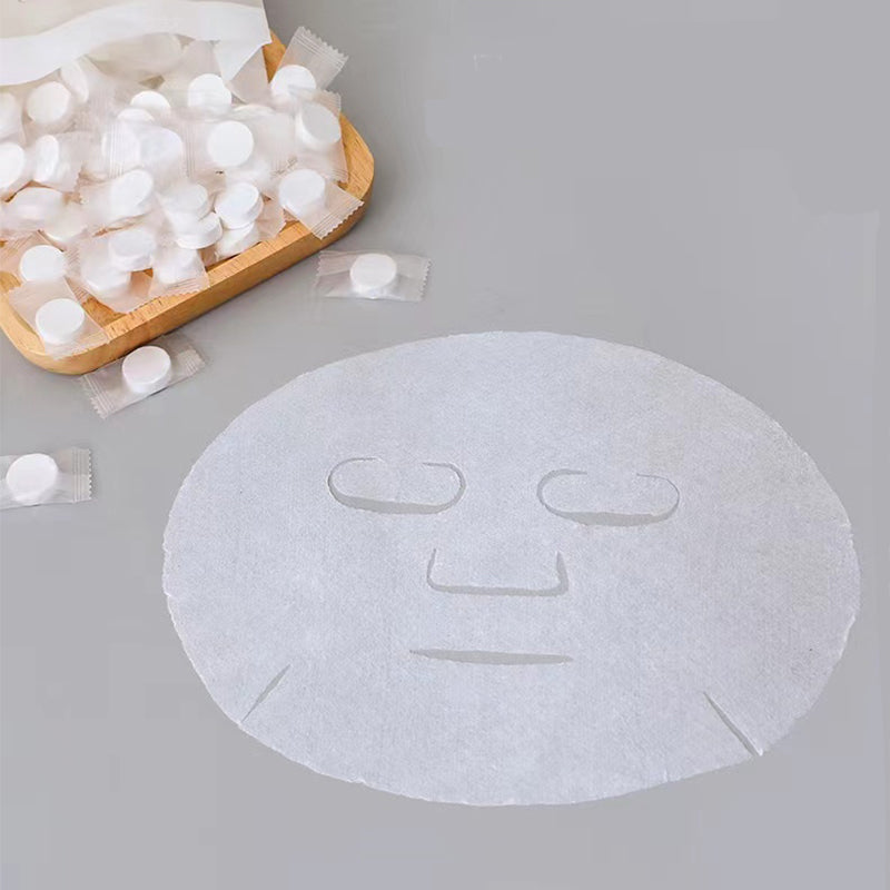Komprimerade ansiktsmasker