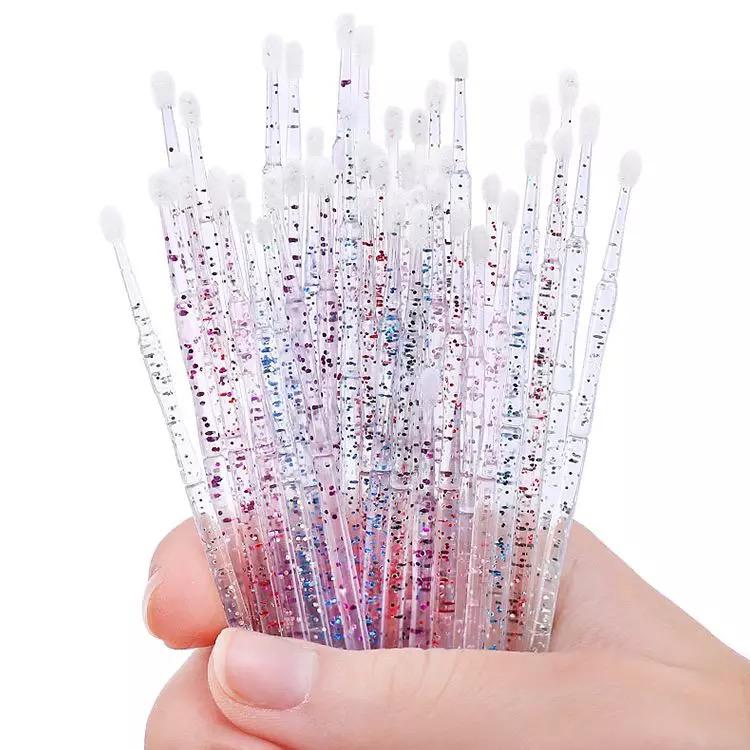 Glitter Microfiber brushes (100 pack)