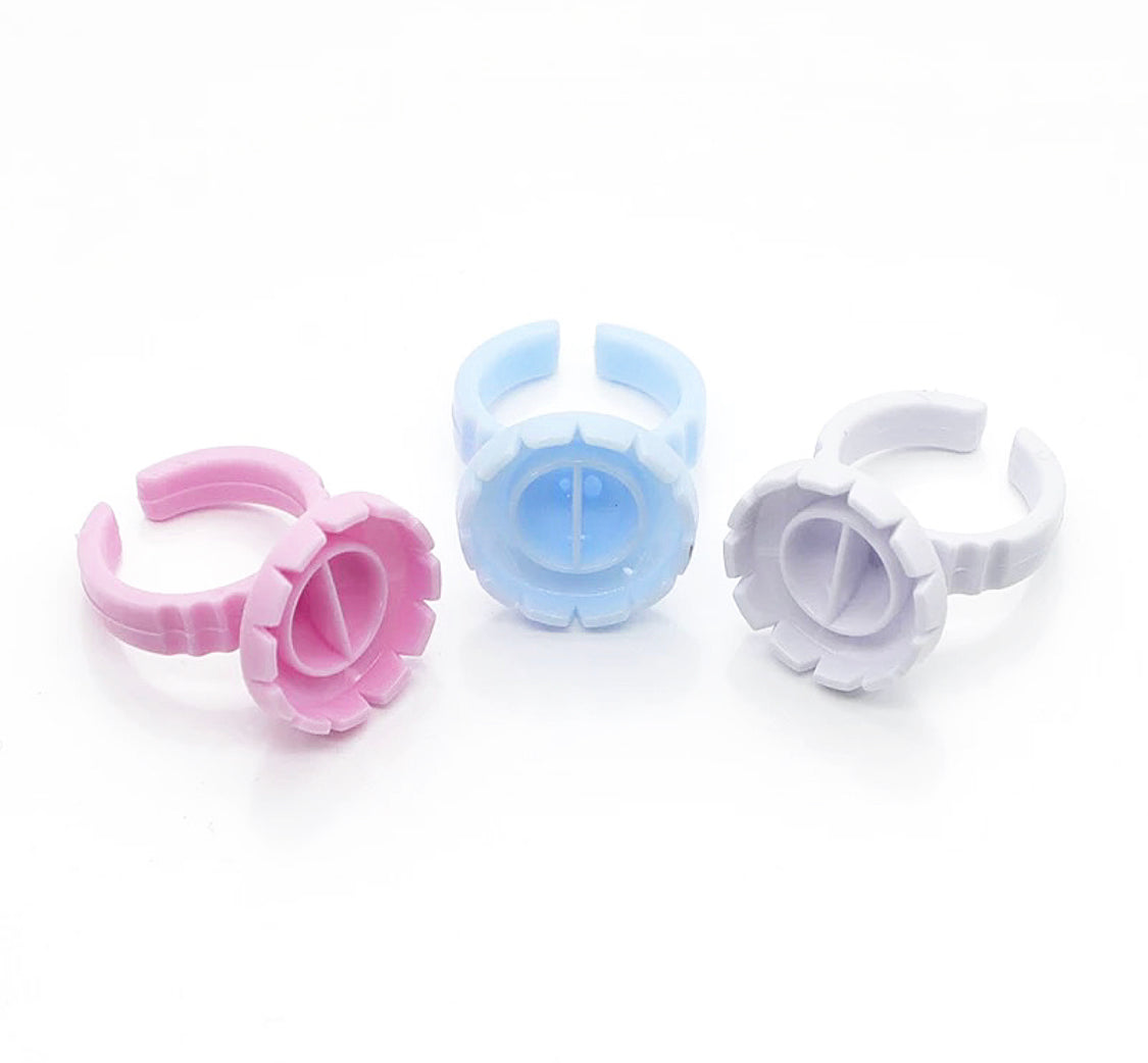Glue ring V-form