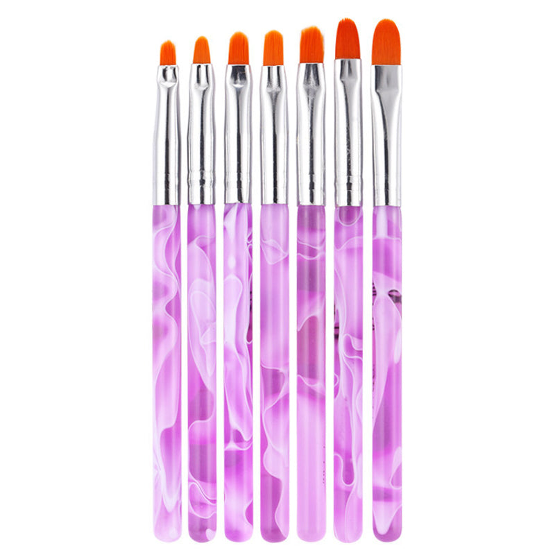 Nail brush - 7 pack