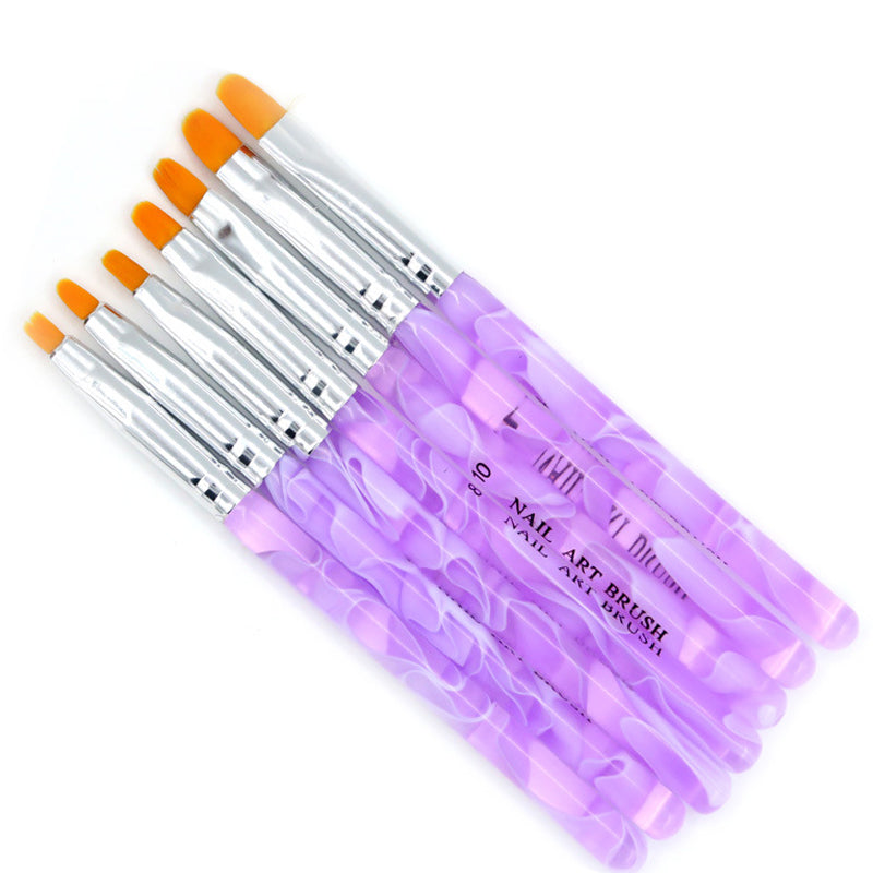 Nail brush - 7 pack