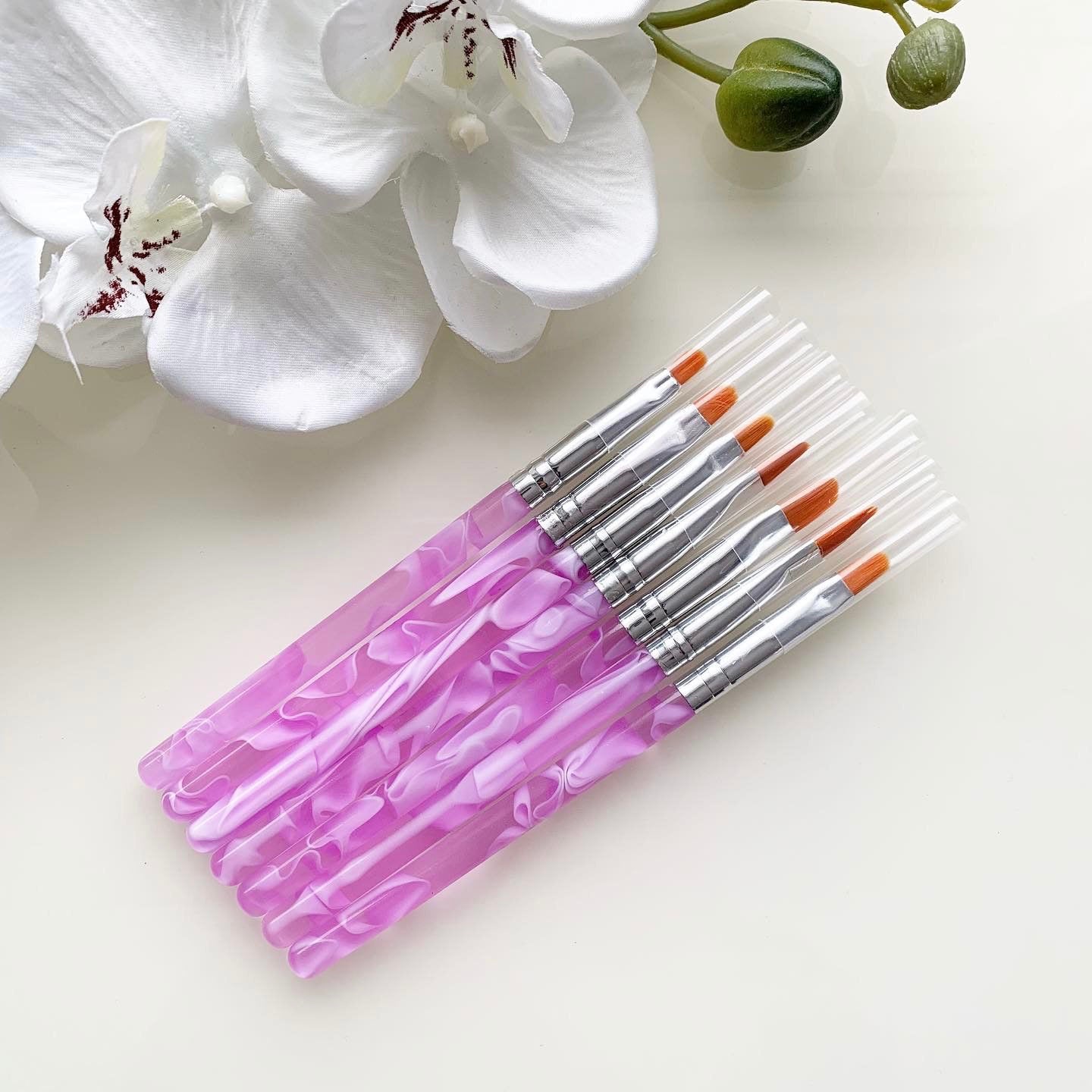 Nail brush - 7 pack