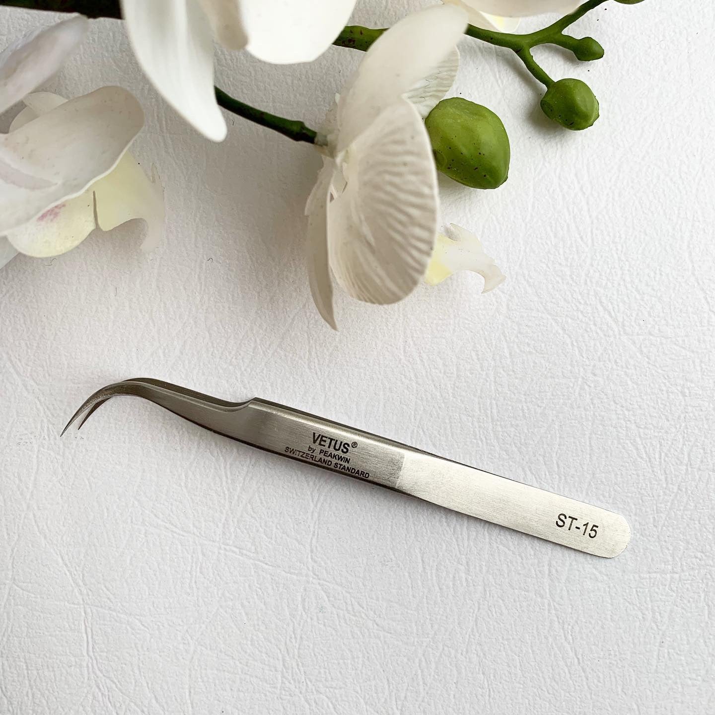 Tweezer Strong Curved ST-15