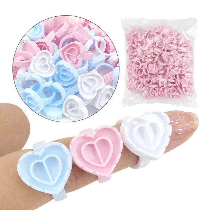 Glue ring V-form