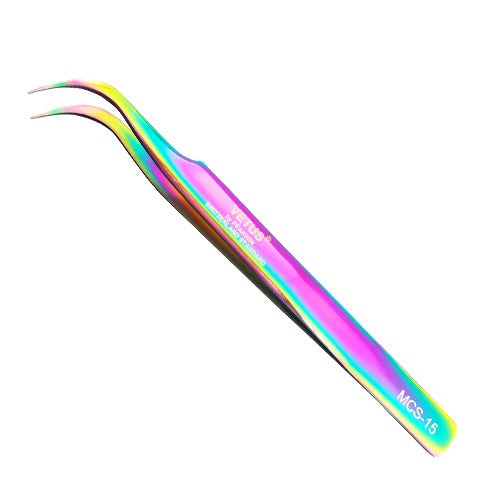 Tweezer Vetus Curved Rainbow MCS-15