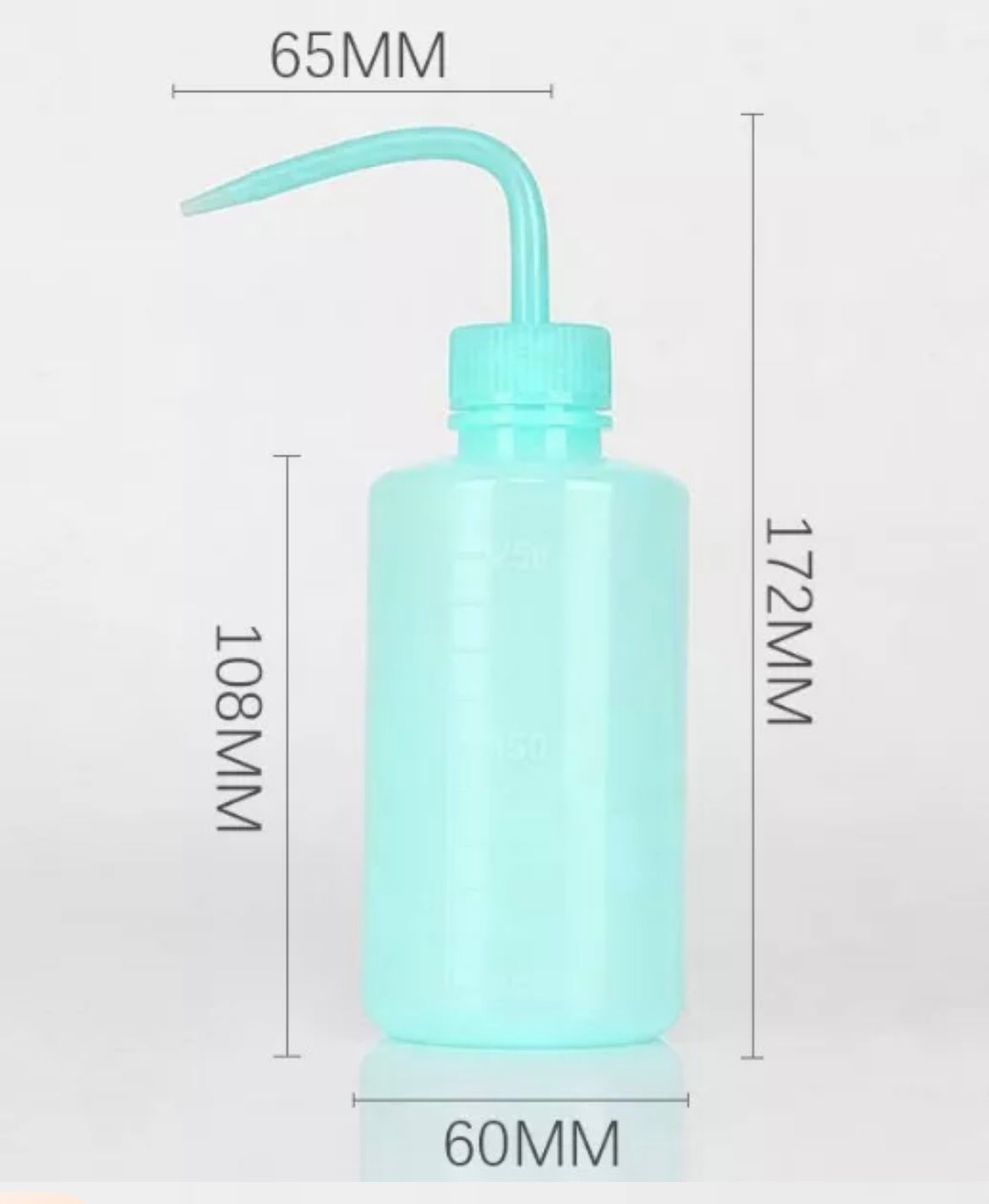 Pipett flaska för rengöring 250 ML