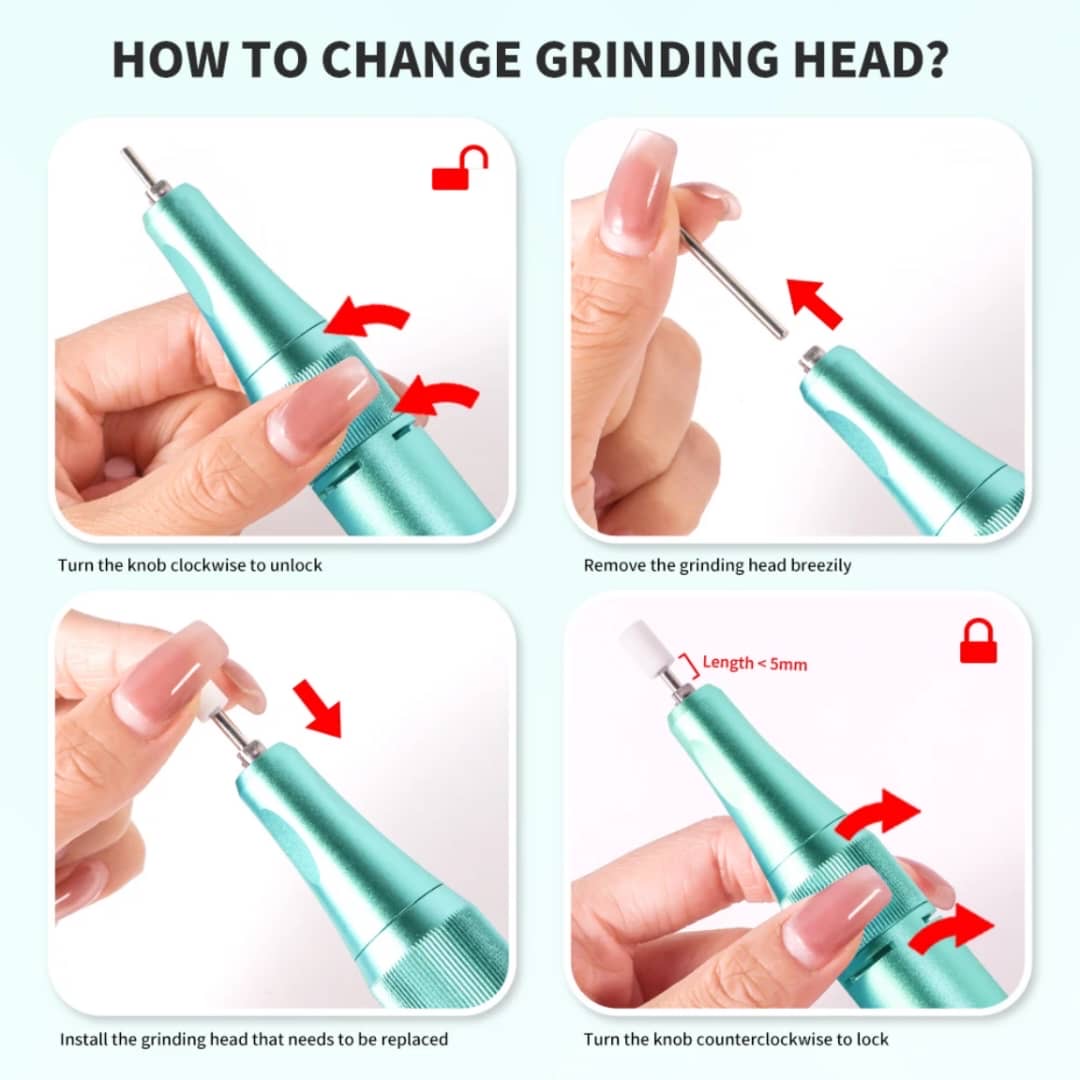 Mini NailPro DF-108 (Grå)