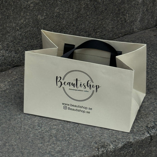Beautishop påse - Beige