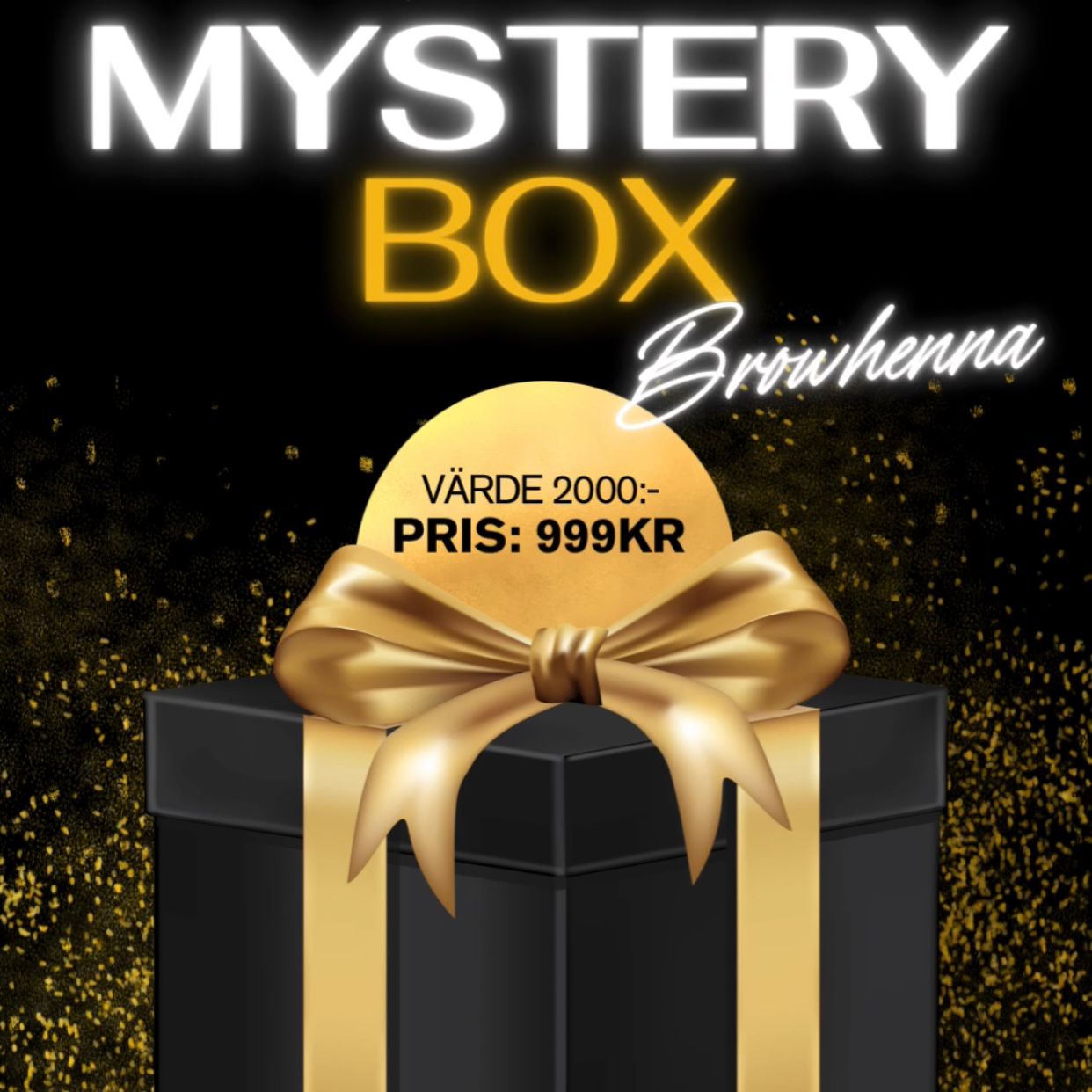 Mystery Box Browhenna - VÄRDE 2000kr