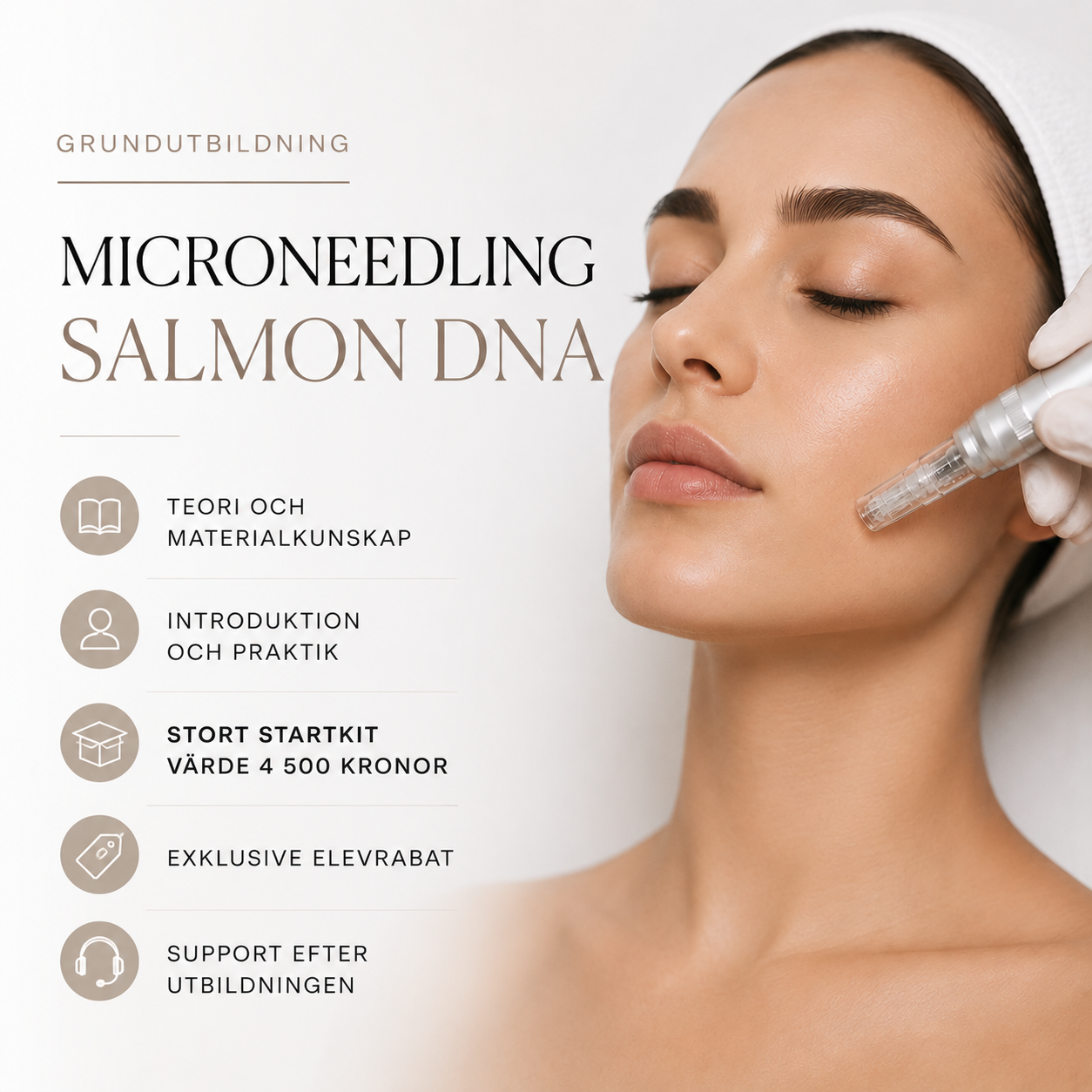Grundutbildning Microneedling | LAX DNA 🧬