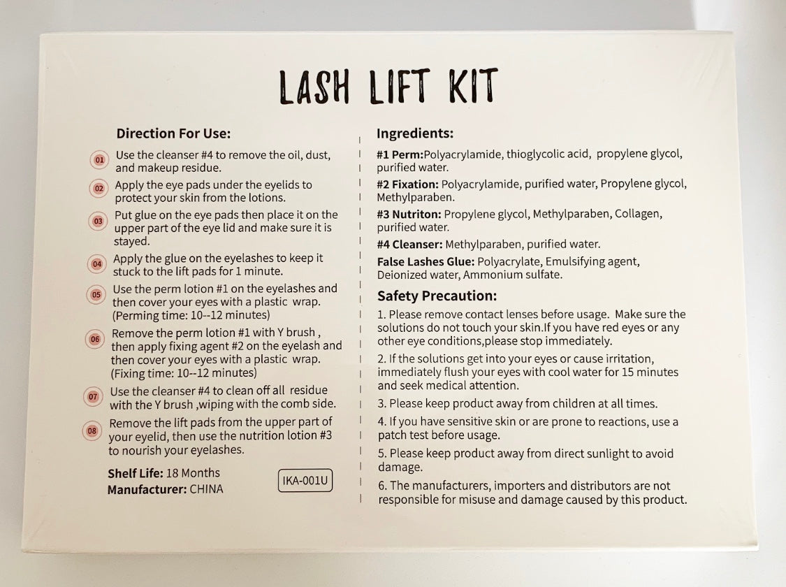 Lashlift Iconsign Kit