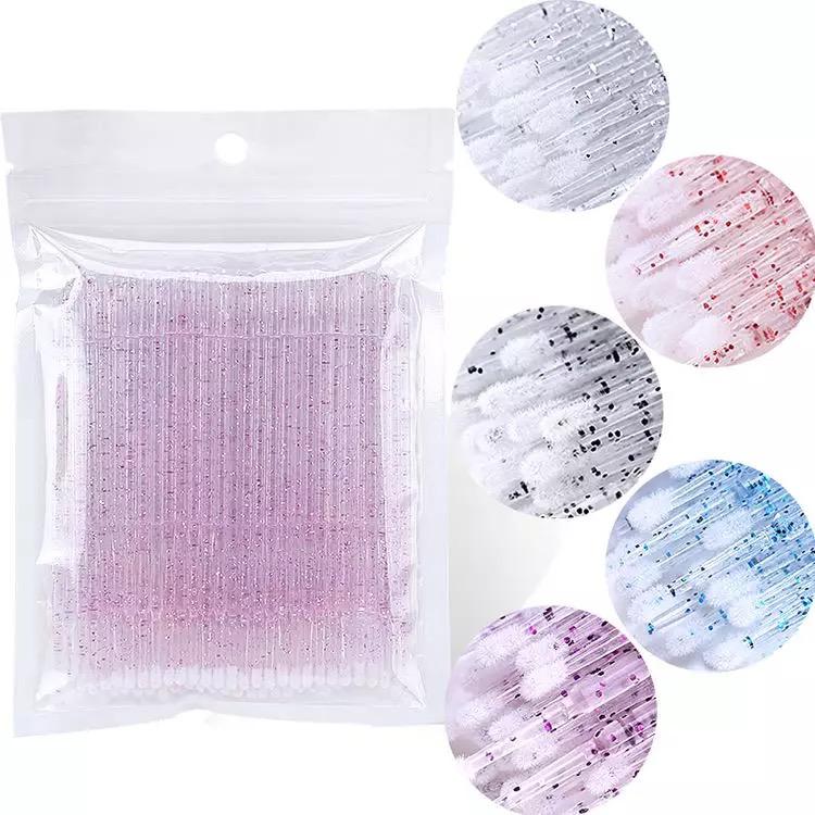 Glitter Microfiber brushes (100 pack)