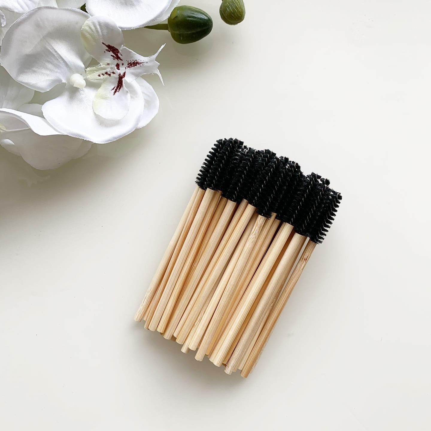 Bambu Fiber Mascaraborstar (olika färger)